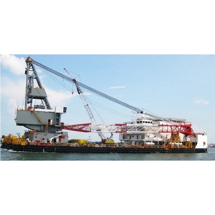 For SALE/Charter-Work-Crane barge with 300pax and 200t crane capacity