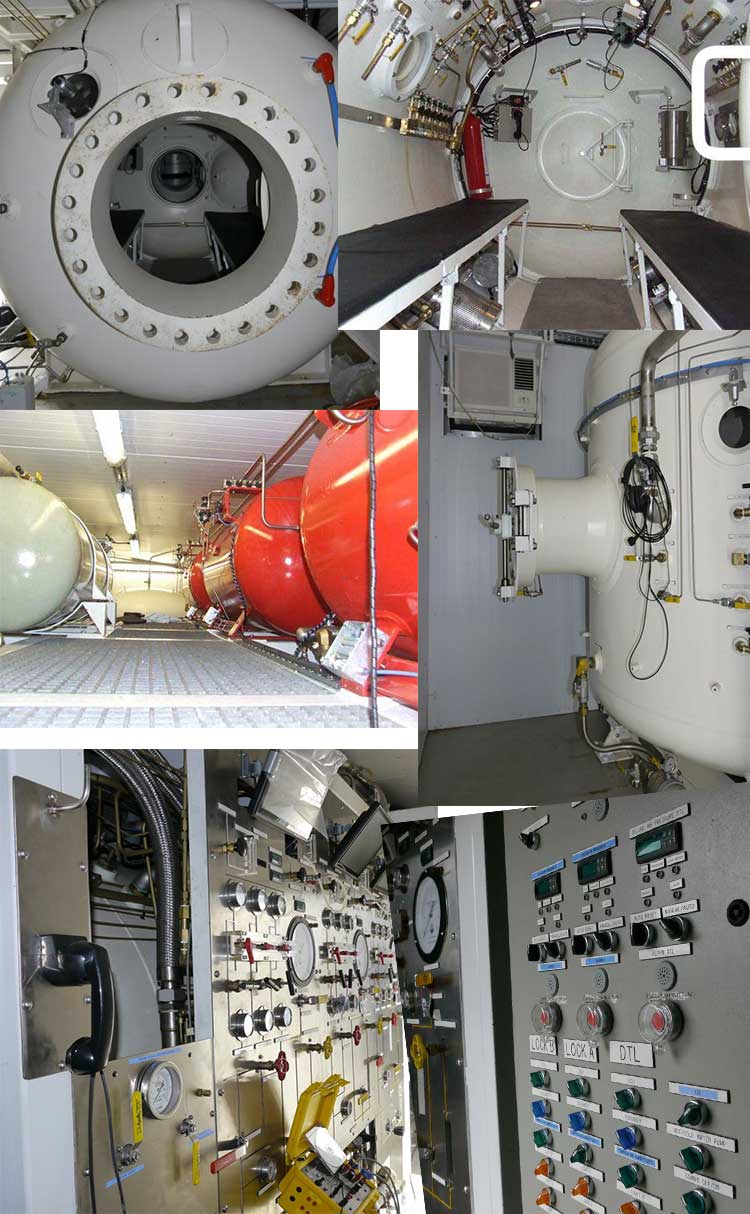 Containerised 22 Man Submarine Rescue System